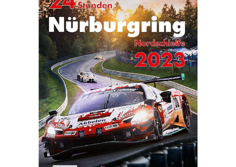 Affiche 24h Nurburgring 2023 PDF