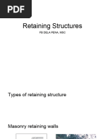 Retaining Structures Handout