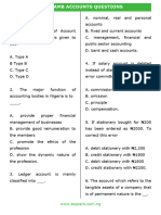 JAMB ACCOUNTS PAST QUESTIONS - Removed