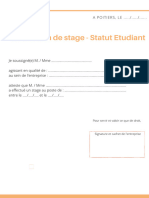 Attestation Etudiants