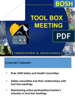 Tool Box Meeting