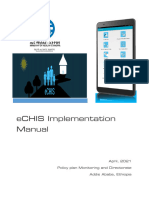 eCHIS Implementation Manual Draft 2