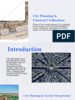City Planning in Classical Civilizations
