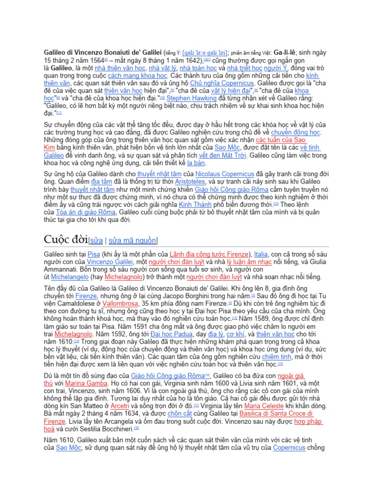 Galileo Pdf