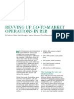 BCG - 2020 - Revving Up Go To Market Operations in b2b