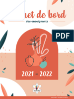 Carnet de Bord - 2021 2022