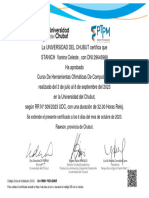 Se Extiende El Presente Certificado A Los 6 Días Del Mes de Octubre de 2023. Rawson, Provincia de Chubut