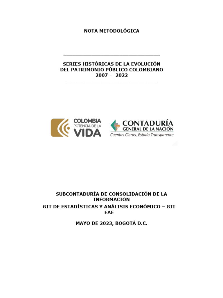Nota Metodológica Series Históricas Años 20072022 (1) PDF