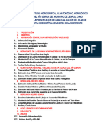 Contenidos Hidrografía, Climatología, Hidrología e Hidráulica Del Título Minero para Dos Sitios Del Río Lebrija