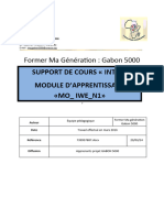 Support - de - Cours - INT - MO - IWE - N1 - Former - Ma - Generation - V0.2