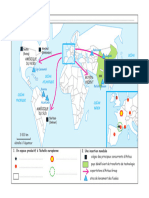 Océan Pacifique: Seattle (Boeing) Montréal (Bombardier) Chine Inde