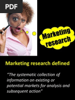 Exciting Marketing Research Notes