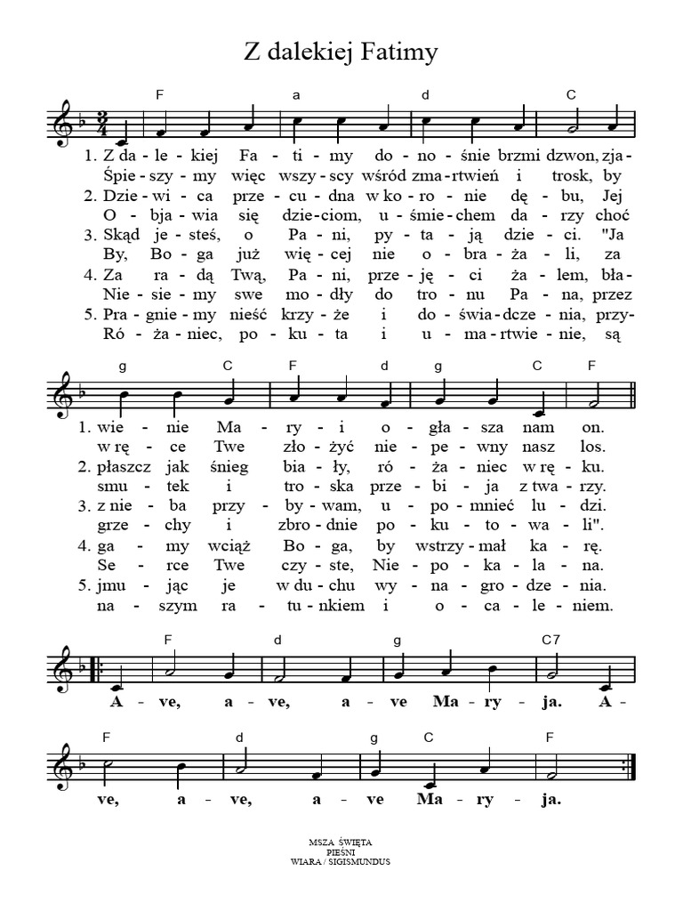 Z Dalekiej Fatimy PDF