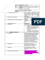 DLP For COT Round 1 G9 Science Edited