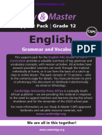 Study Master Gr12 English Grammar and Vocabulary