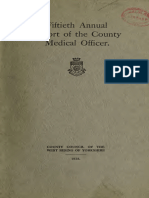 Fiftieth Report of The County Medical Officer. Annual