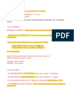 Teoria Do Pleiotropia e Interação G.