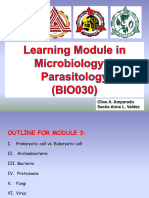 Module 3 - Anatomy of Cellular Microorganisms