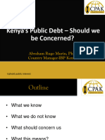 1.0 Kenyas Public Debt Dr. Abraham Rugo