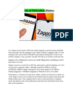 ZAPPOS Case Study