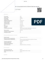 Portal SAT - Impresión de RTU - Guatemala