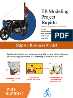 RAPIDO ER MODELING - Group 7