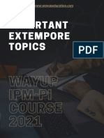 IPM Extempore