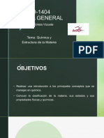 Clase 1. La Química y El Estudio Del Cambio