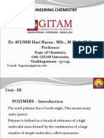 Unit III Polymers