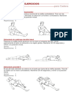 Estiramiento y Fortalecimiento Sacroileitis