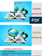 Earth Science Competencies