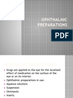 Ophthalmic Preparations