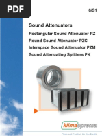 CAICE Attenuator Brochure Guide | PDF | Duct (Flow) | Sheet Metal