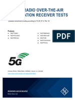 GFM325 0e 5G NR BaseStation OTA RX Tests
