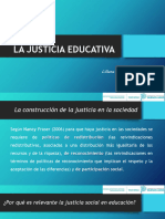 La Justicia Educativa