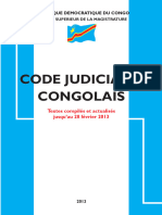 Code Judiciaire Congolais