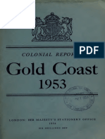 Gold Coast: Colonial Reports