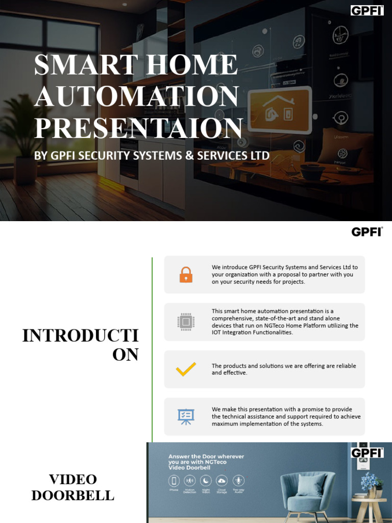 Smart Home Automation Solutions Overview | PDF | Wi Fi | Smartphone