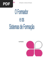 formador e sistemas de formação