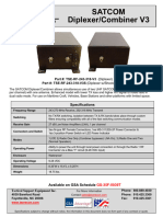 Diplexer Combiner UHF V3 19.3.12