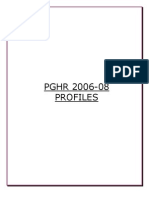 PGHR 2006-08 Profiles