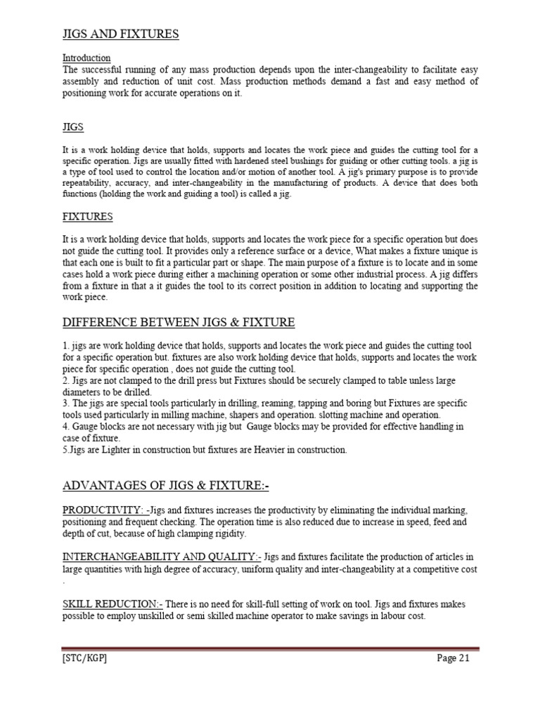 Jigs Gauges Pdf Metalworking Tools