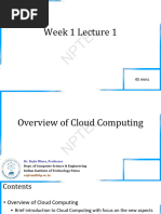 Week-1 - Lecture Notes of NPTEL