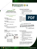 Grade 11 Third Quarter Statistics and Probability Reviewer - Docx 1