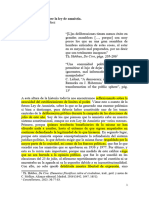 La Deliberación Sobre La Ley de Amnistía