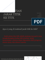 Jarak Titik MTK Yang Baru