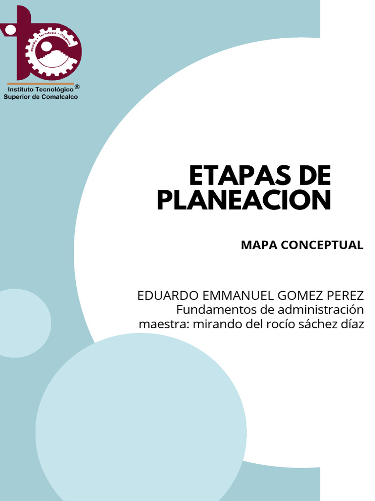 Etapas de Planeación Empresarial | PDF | Crecimiento personal y ...
