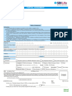 Partial Assignment Form English