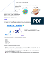 Notación Científica