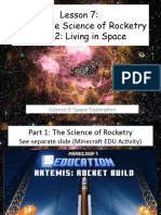 Lesson 7 The Science of Rocketry and Living in Space